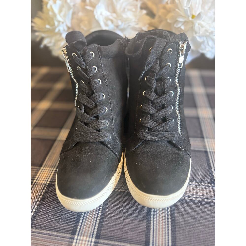 Wedge high top tennis shoes - Picture 3 of 7